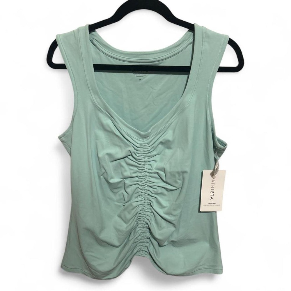 Athleta Cinch Tank - Mint - XL - B61 - IC‎